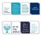 Hanukkah Greeting Cards - 24-Pack Holiday Card Set with 12 Fun and Festive Hanukkah Designs, Perfect for Sharing Happy Hanukkah Wishes with Family and Friends, Blank Inside for Personalized Messages - Playful and Modern Jewish Holiday Stationery